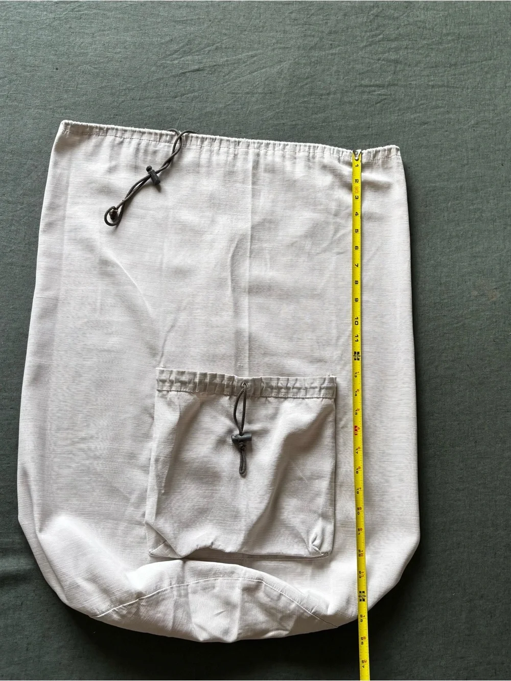 Drawstring Laundry Bags Set of 2